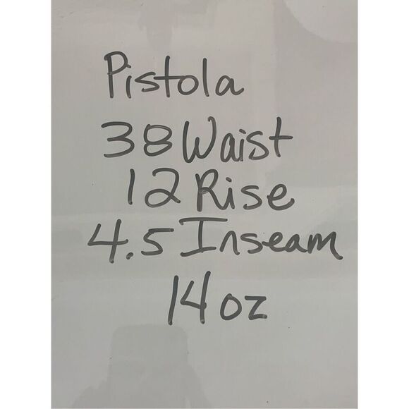 Pistola white denim short size 16 - Picture 2 of 6